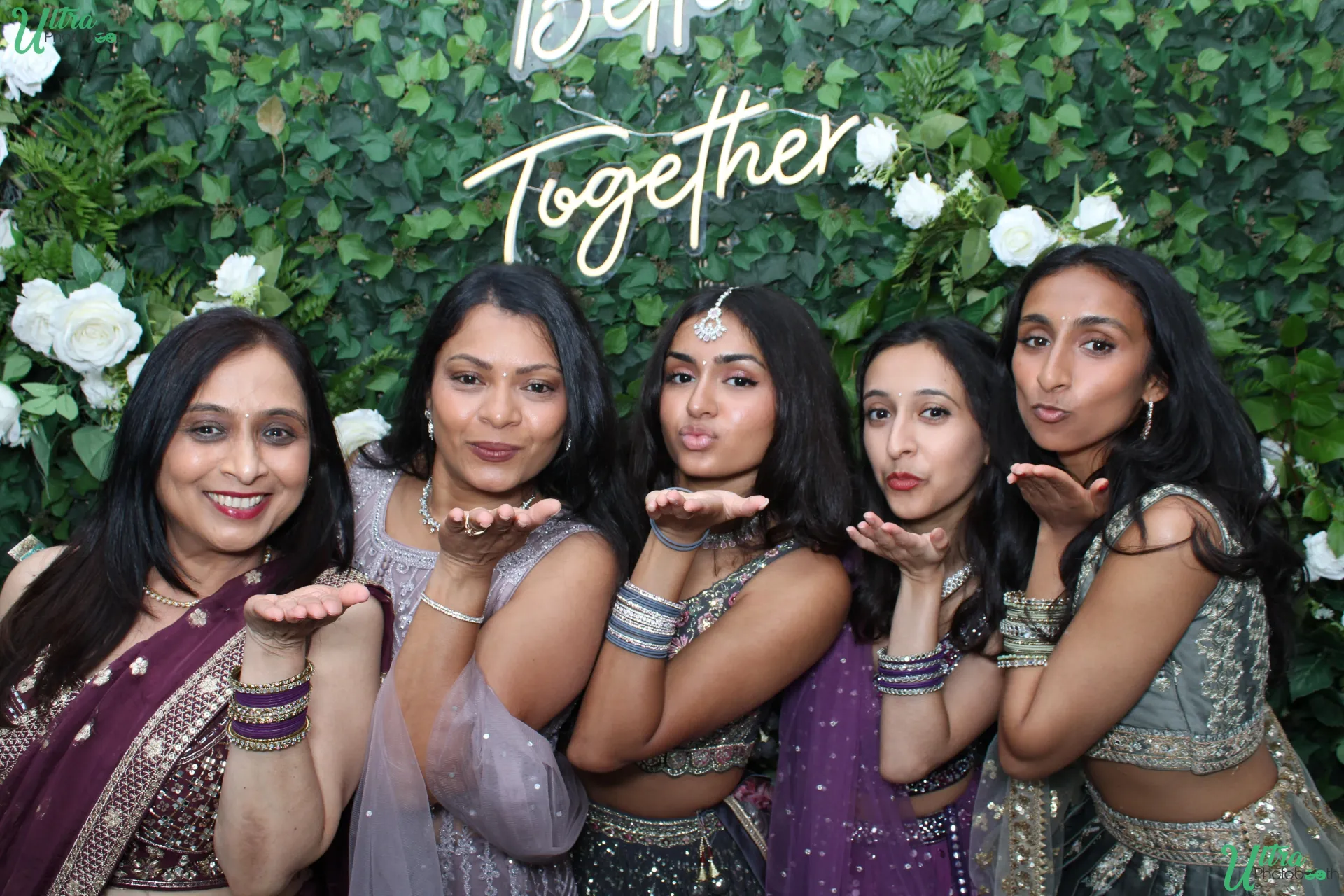 Happy guests using the Traditional DSLR Photo Booth at an event - Image 2
