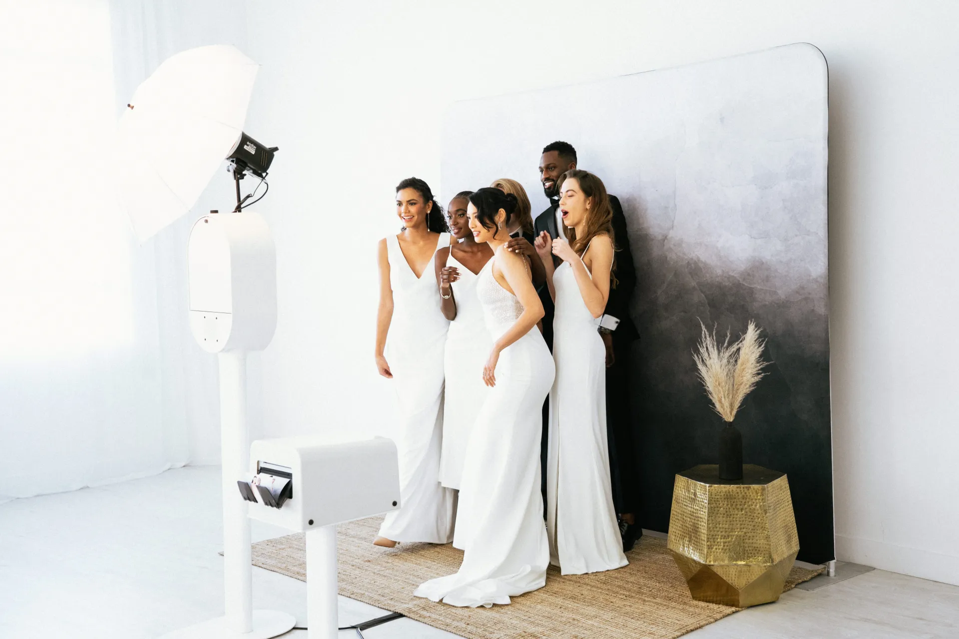 Ultra Photo Booth Traditional DSLR Setup with Studio Lighting