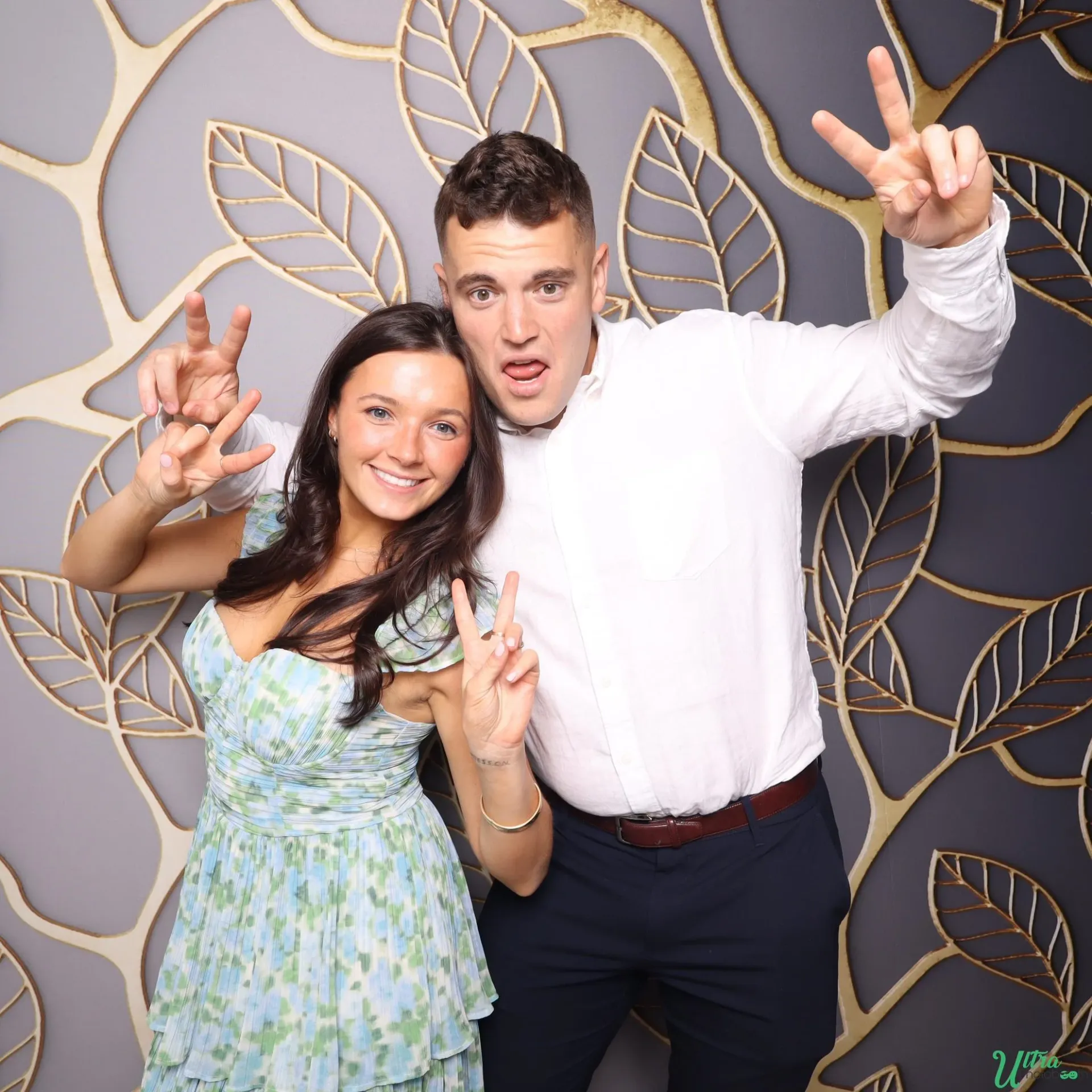 Happy guests using the Traditional DSLR Photo Booth at an event - Image 3