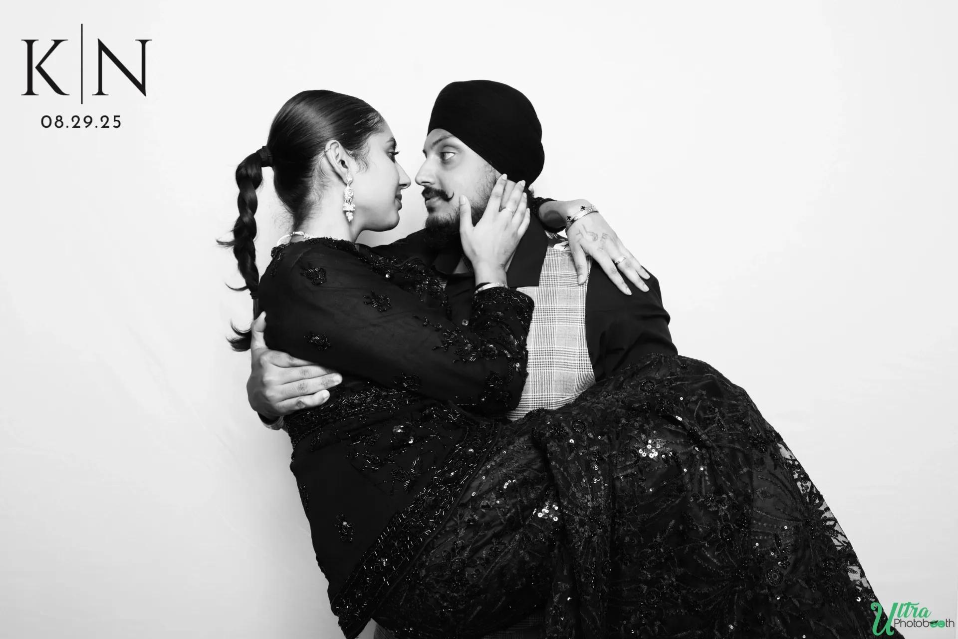 Guests using the Glam Photo Booth at an event - Image 7