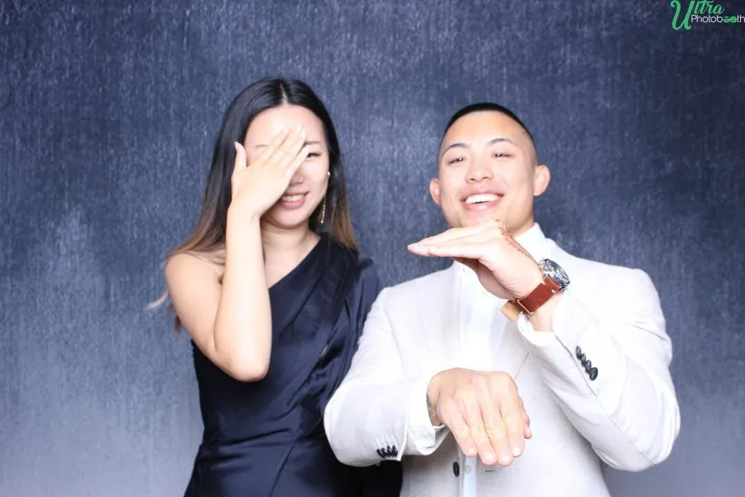 Happy guests using the Traditional DSLR Photo Booth at an event - Image 14